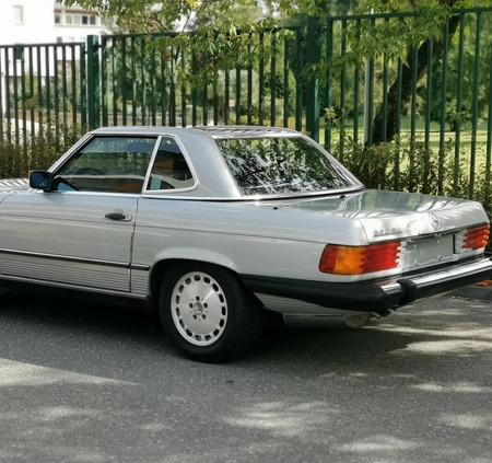 Mercedes-Benz SL cena 118500 przebieg: 215660, rok produkcji 1986 z Warszawa małe 29